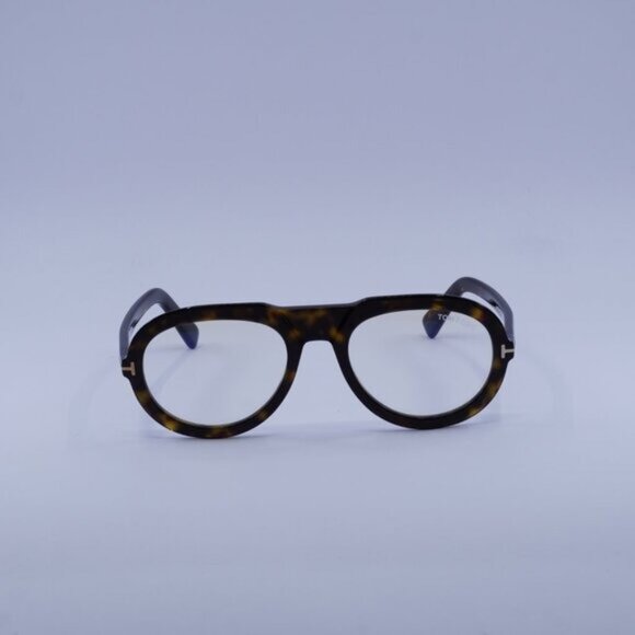 Tom Ford FT5756-B 052 Eyeglasses Havana 53mm Aviator Frame - Picture 2 of 9